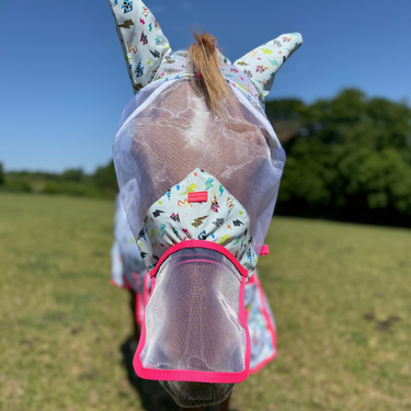 Thunderstruck Fly Mask Mesh