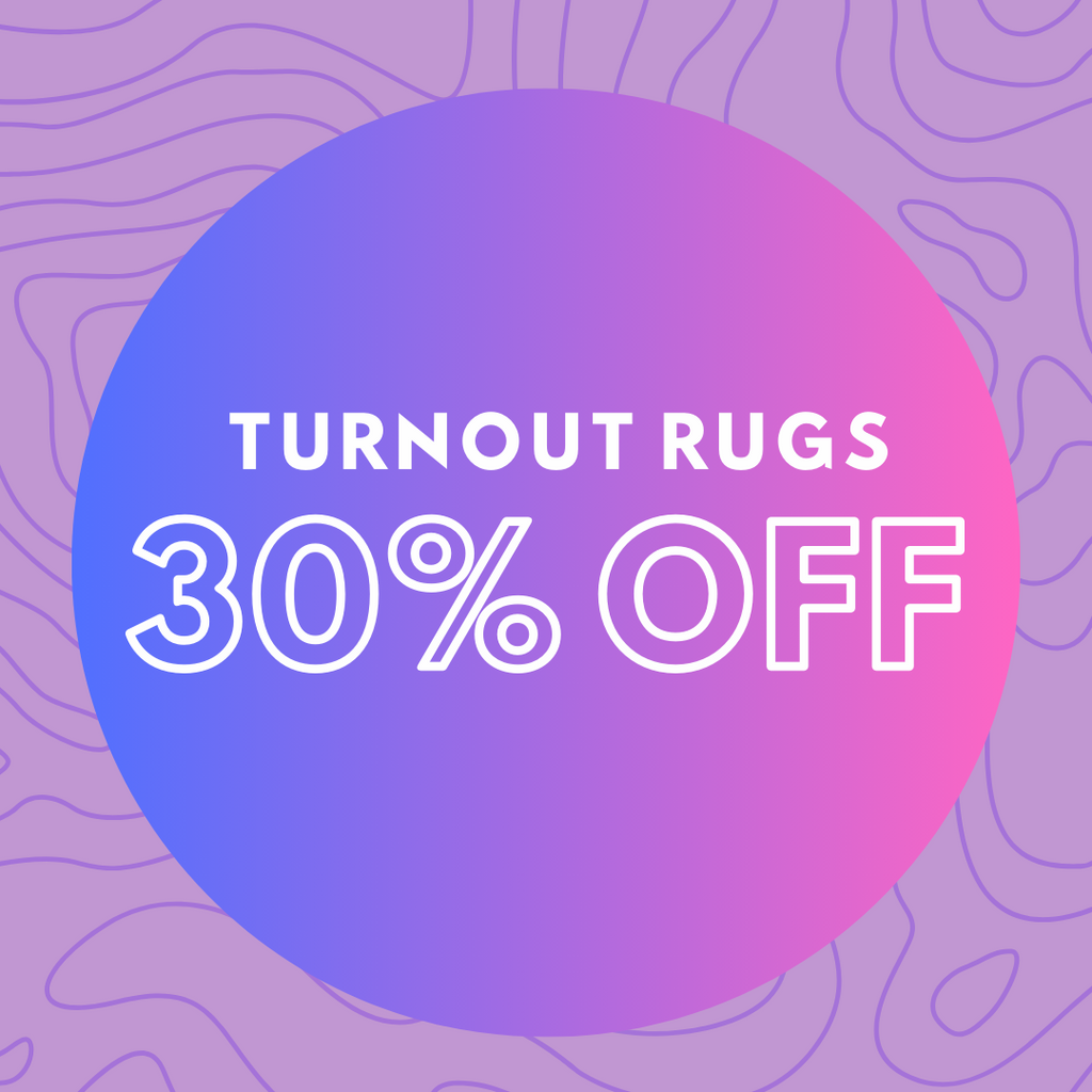 30% off Turnout Rugs!